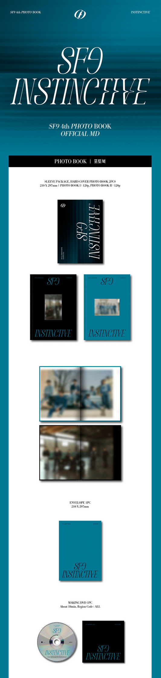 SF9 4th 写真集 - INSTINCTIVE 