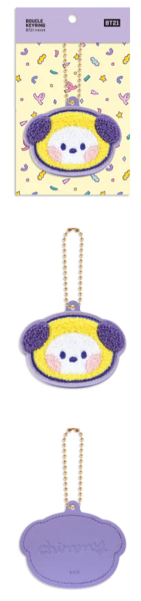 BTS x BT21 Minini Boucle Keyring - Kpop Omo