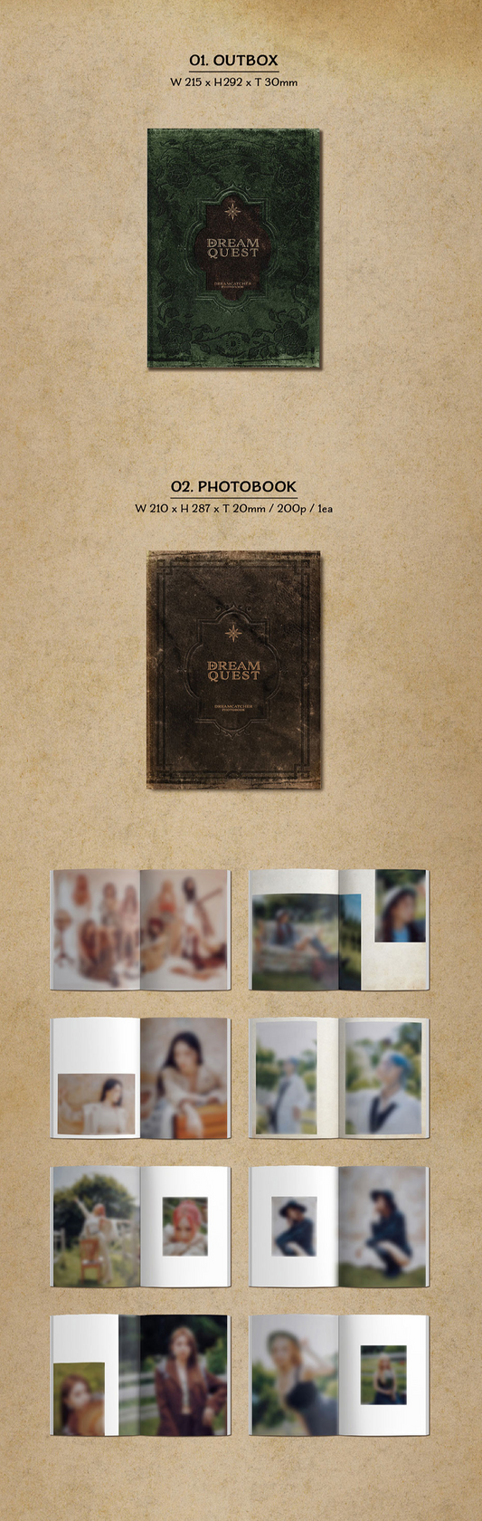 DREAMCATCHER - Official Photobook DREAMQUEST