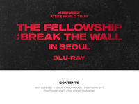 ATEEZ World Tour - THE FELLOWSHIP BREAK THE WALL IN SEOUL BLU-RAY