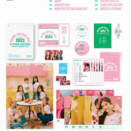 IVE 2023 Season's Greetings - Ready Get Set IVE - Kpop Omo