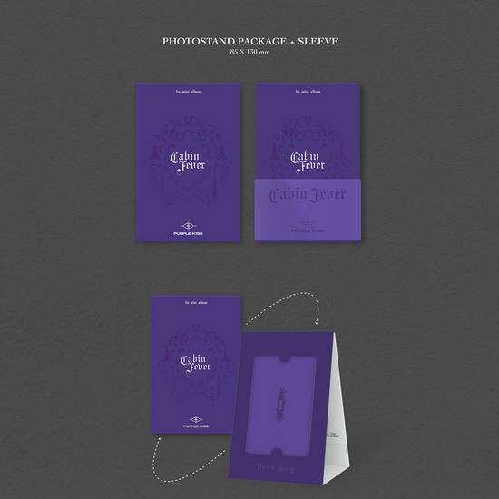 Purple Kiss 5th Mini Album - Cabin Fever POCAALBUM - Kpop Omo