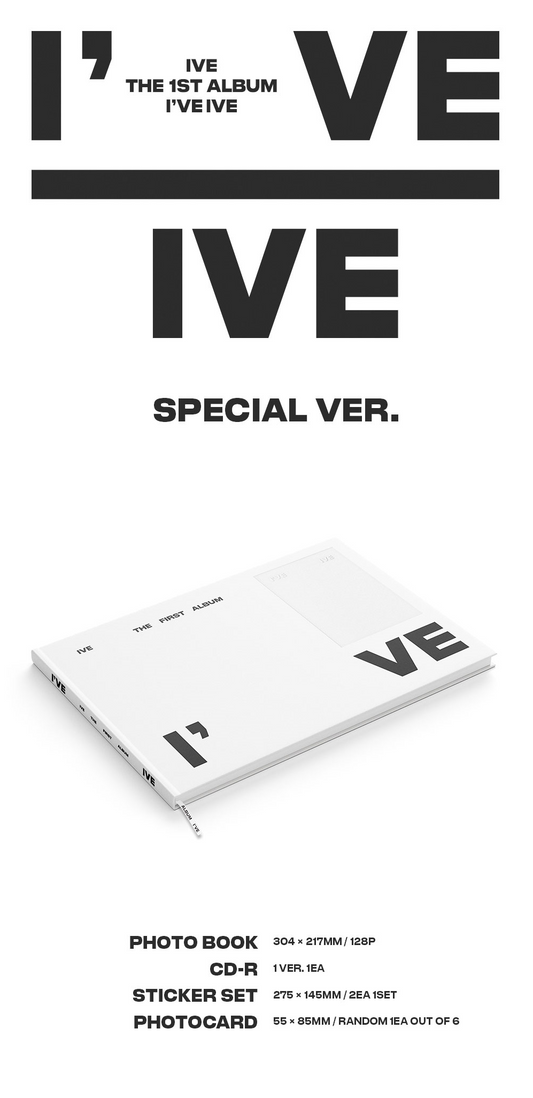 IVE - I'VE IVE 1ST FULL ALBUM (Special Version)