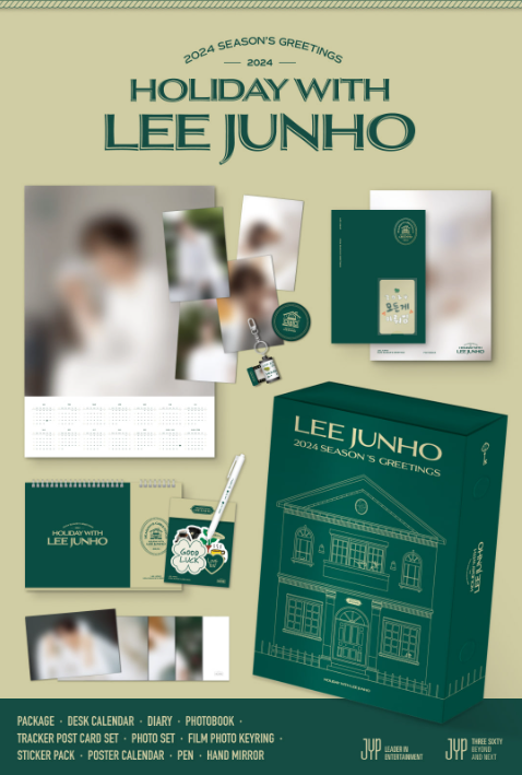 LEE JUNHO - HOLIDAY WITH LEE JUNHO 2024 SEASON'S GREETINGS