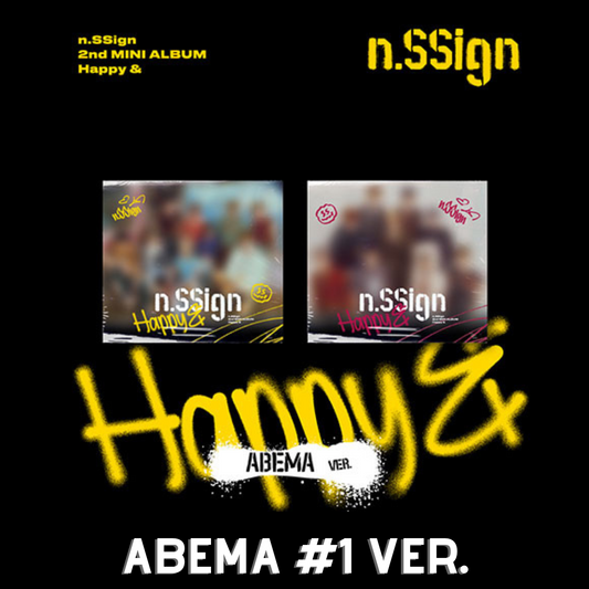 N.SSIGN 2ND MINI ALBUM - HAPPY & (ABEMA VER.)