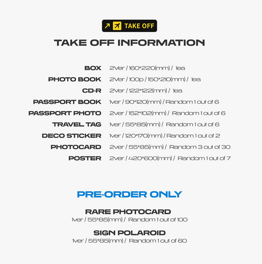 IKON 3rd Full Album - TAKE OFF