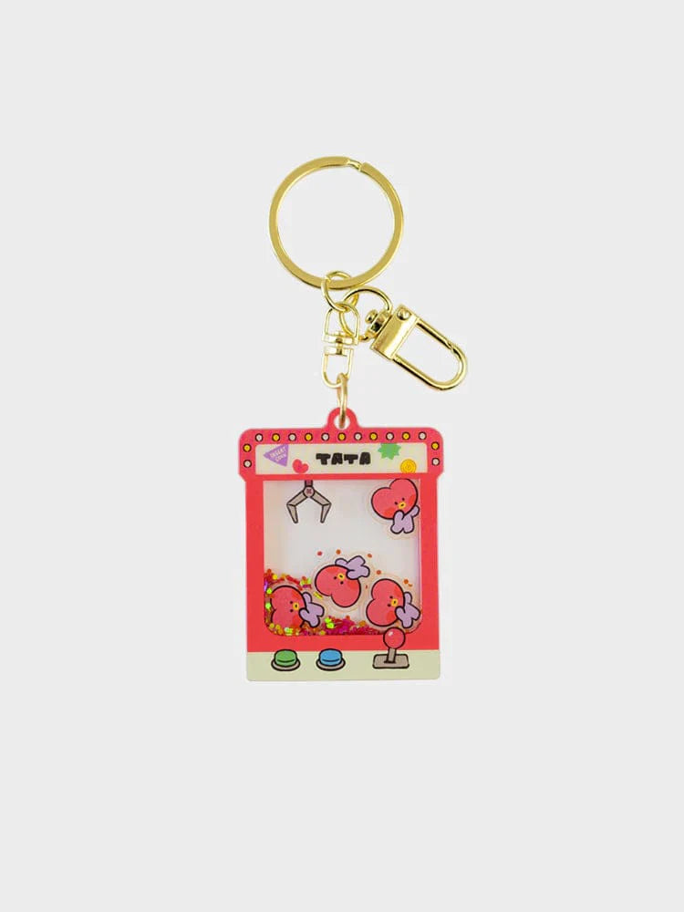 BT21 Acrylic Glitter Key Holder RJ