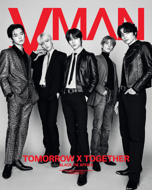 Tomorrow x Together (TXT) VMAN MAGAZINE Cover - VMAN 50 BLACK TIE AFFAIR - Kpop Omo