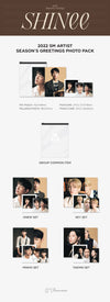 2022 SM ARTIST SEASON'S GREETINGS PHOTO PACK - Kpop Omo