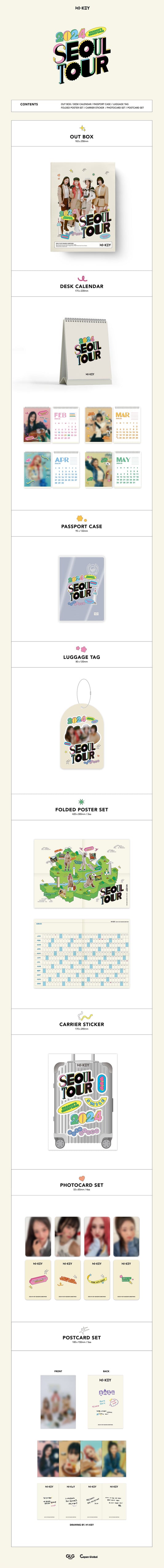 H1-KEY - SEOUL TOUR 2024 SEASON'S GREETINGS