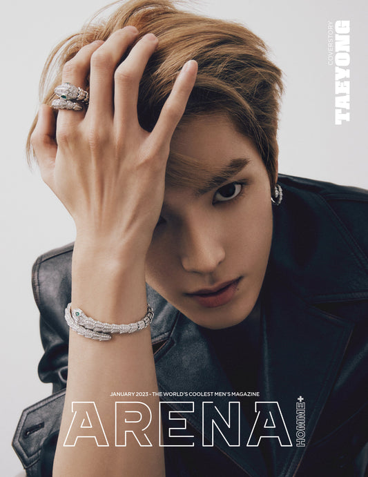 NCT TAEYONG on Arena Magazine 2023 Cover (Jan 2023 Issue) - Kpop Omo