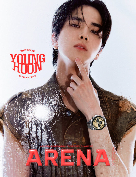 THE BOYZ HYUNJAE YOUNGHOON COVER ARENA HOMME MAGAZINE (AUGUST 2023 ISSUE)