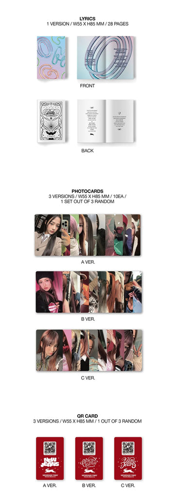 NewJeans Omg Album (Weverse Albums Ver) – Kpop Omo