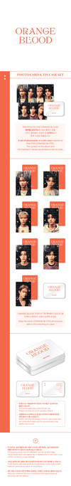 ENHYPEN OFFICIAL MD - ORANGE BLOOD 5TH MINI ALBUM