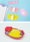 BTS x BT21 MININI ACRYLIC PIN BADGE STICKER