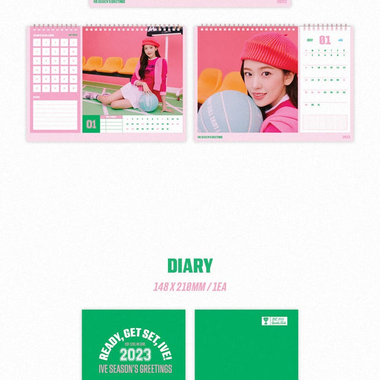 IVE 2023 Season's Greetings - Ready Get Set IVE - Kpop Omo