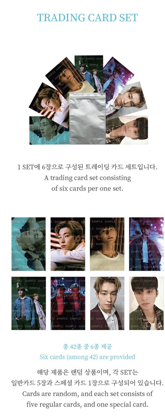 SEVENTEEN Official WONWOO X MINGYU Bittersweet Merch - Trading Card Set - Kpop Omo