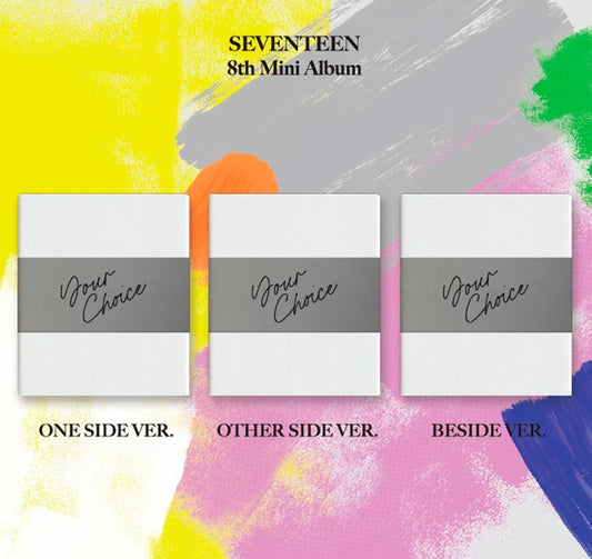 SEVENTEEN - 8th Mini Album [Your Choice] - Kpop Omo