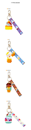 BTS x BT21 SWEETIE FIGURE ACRYLIC STRAP KEYRING