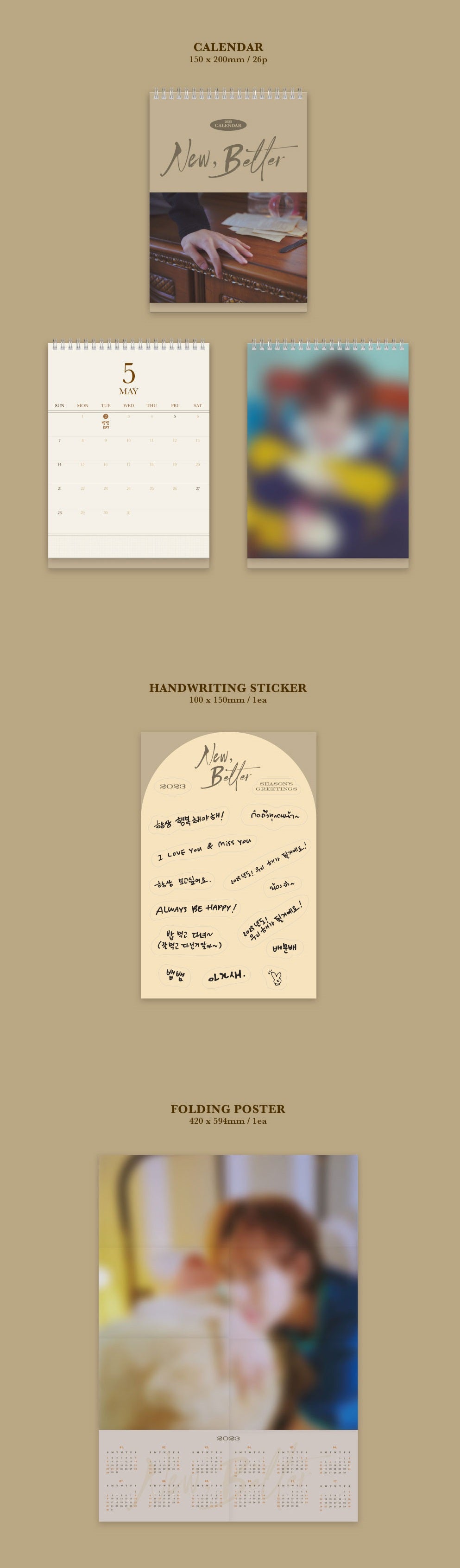 BAMBAM 2023 Season's Greetings - New Better - Kpop Omo