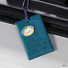 BT21 MININI LEATHER PATCH TRAVEL TAG VACANCE