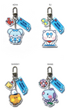 BTS x BT21 MININI SUMMER SKY ACRYLIC KEYRING