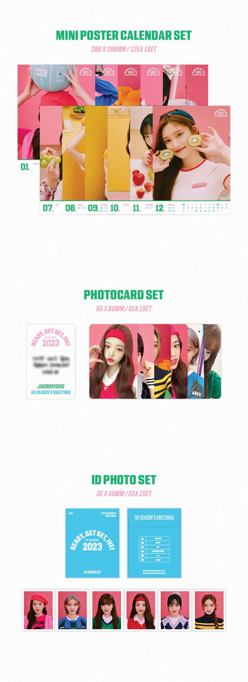 IVE 2023 Season's Greetings - Ready Get Set IVE - Kpop Omo