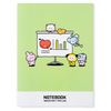 BTS x BT21 7MM LINE SPRING NOTE