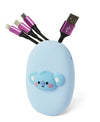 Official BTS x BT21 Baby Multi Cable Pouch Set - Kpop Omo