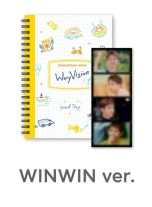 Official WayV WAYVISION - Commentary Book + Film Set - Kpop Omo