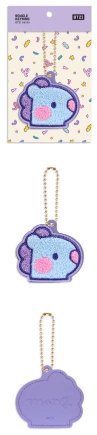 BTS x BT21 Minini Boucle Keyring - Kpop Omo