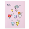 BTS x BT21 NEW SEMESTER LINE NOTE