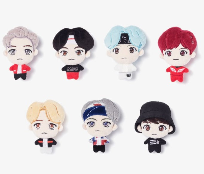 Official BTS x TinyTAN Plush Badge - Kpop Omo