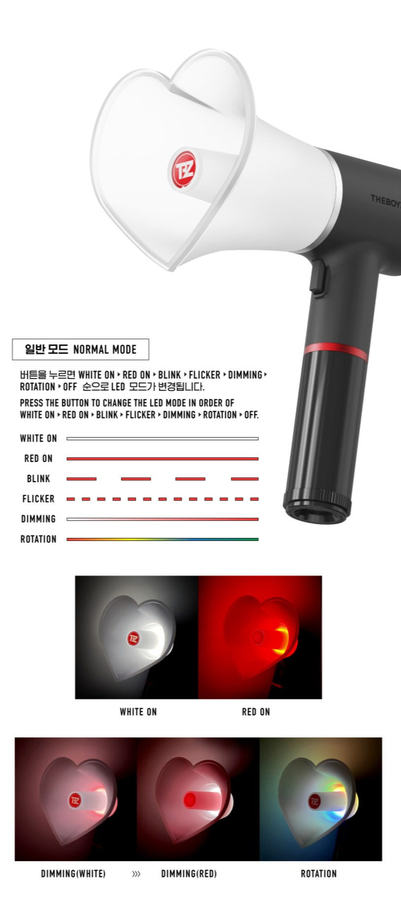 Official The Boyz Lightstick - Kpop Omo