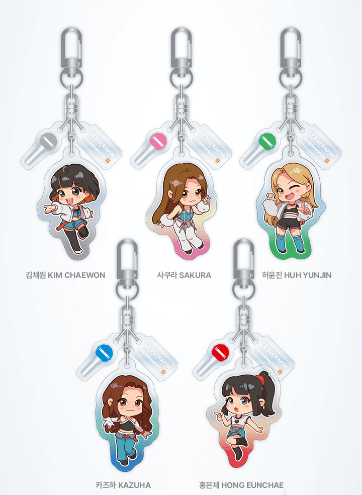 LE SSERAFIM x Overwatch 2 Special Collection Official MD – Kpop Omo LE SSERAFIM x Overwatch 2 Special Collection Official MD – Kpop Omo