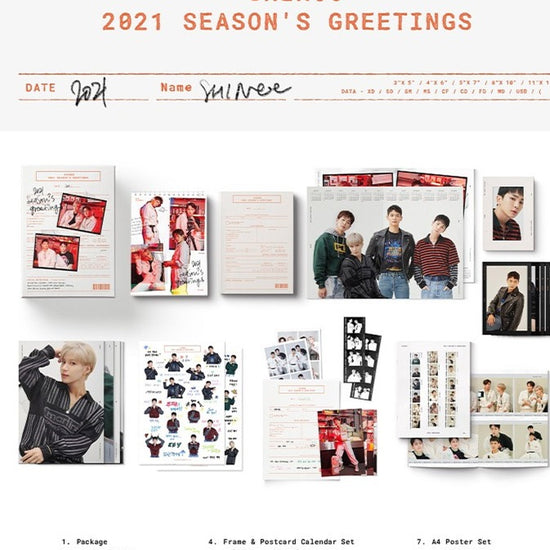 Official SHINee 2021 Season's Greetings - Kpop Omo