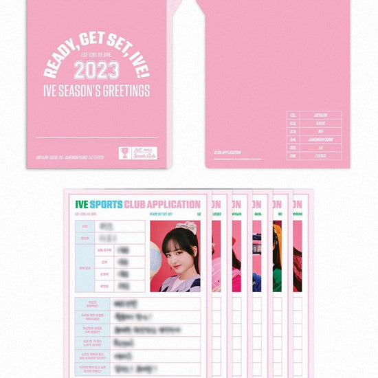 IVE 2023 Season's Greetings - Ready Get Set IVE - Kpop Omo