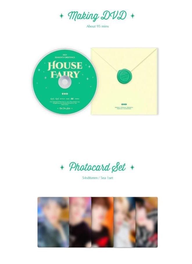 Official TXT 2021 Season's Greetings - Kpop Omo