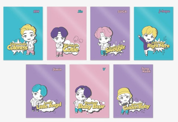 TinyTANタオルセットとBTSアルバム 16101-106-