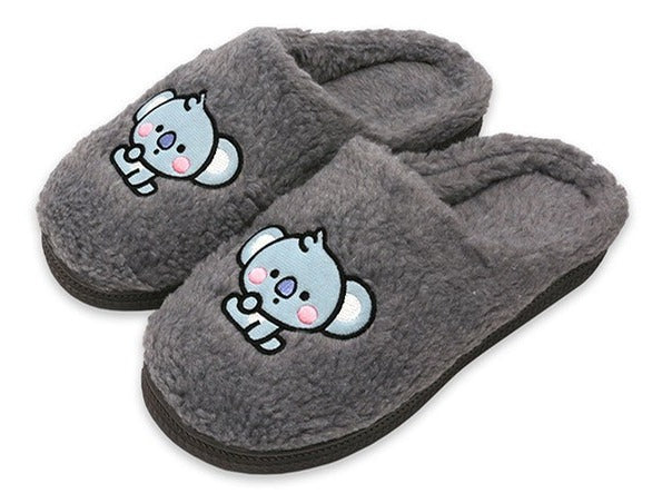 Official BTS x BT21 Baby Boucle Slipper - Kpop Omo