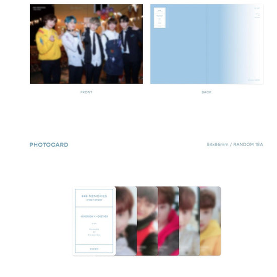 Official TXT Memories: First Story DVD (4 Disc) - Kpop Omo