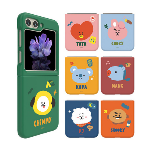 BT21 BABY GREEN PLANET GALAXY Z FILP5 SLIM CASE