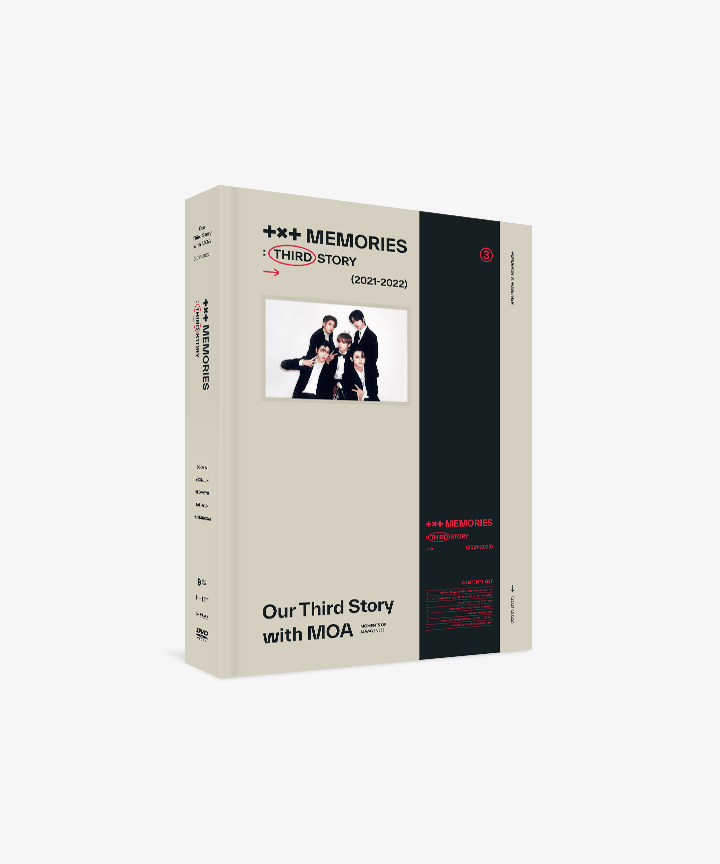 Tomorrow by Together (TXT) - MEMORIES THIRD STORY DVD Digital Code