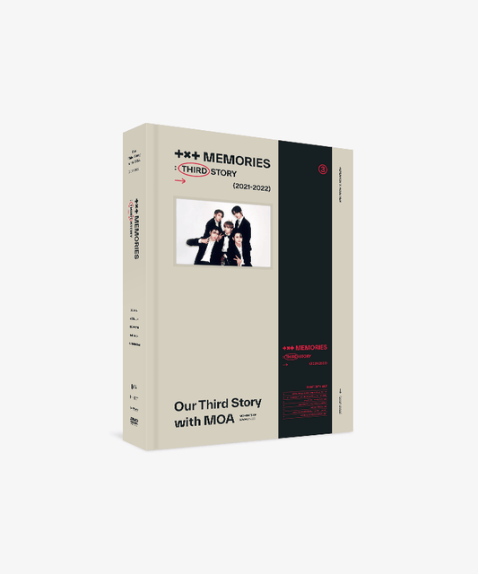 Tomorrow by Together (TXT) - MEMORIES THIRD STORY DVD Digital Code