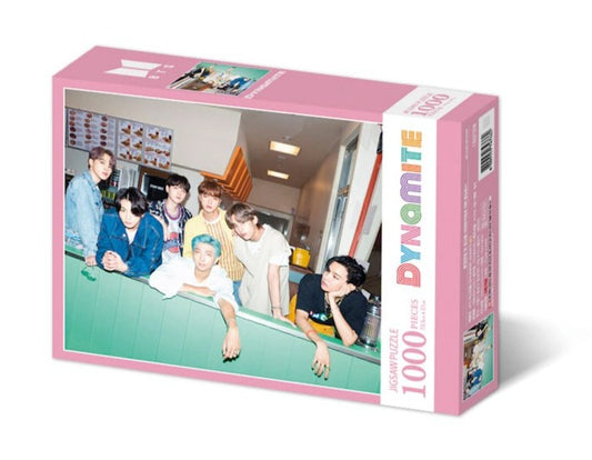 Official BTS Dynamite Goods - Jigsaw Puzzle 1000 Piece - Kpop Omo