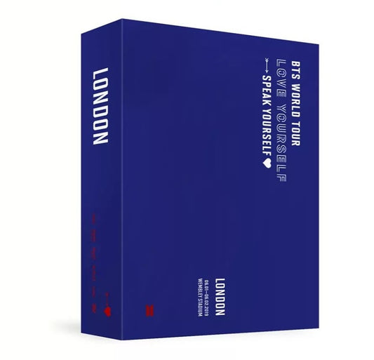 Official BTS World Tour "Love Yourself: Speak Yourself" London DVD Set - Kpop Omo