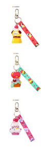 BTS x BT21 SWEETIE FIGURE ACRYLIC STRAP KEYRING