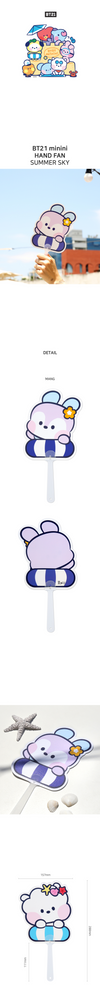 BT21 MININI HANDVENTILATOR SUMMER SKY