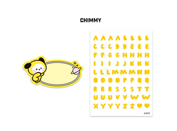 BTS x BT21 MININI ACRYLIC PIN BADGE STICKER