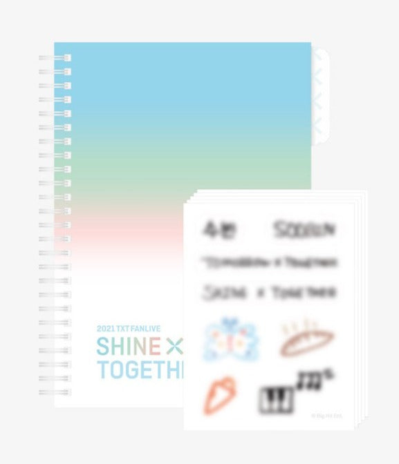 Official TXT SHINE X TOGETHER Spring Note - Kpop Omo